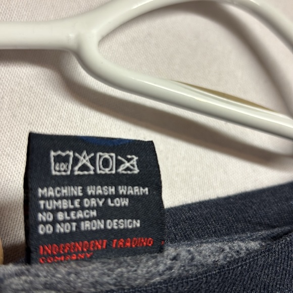 INDEPENDENT TRADING CO. Men’s Parachute Overnight Jaguar Blue Size XL - Picture 2 of 9